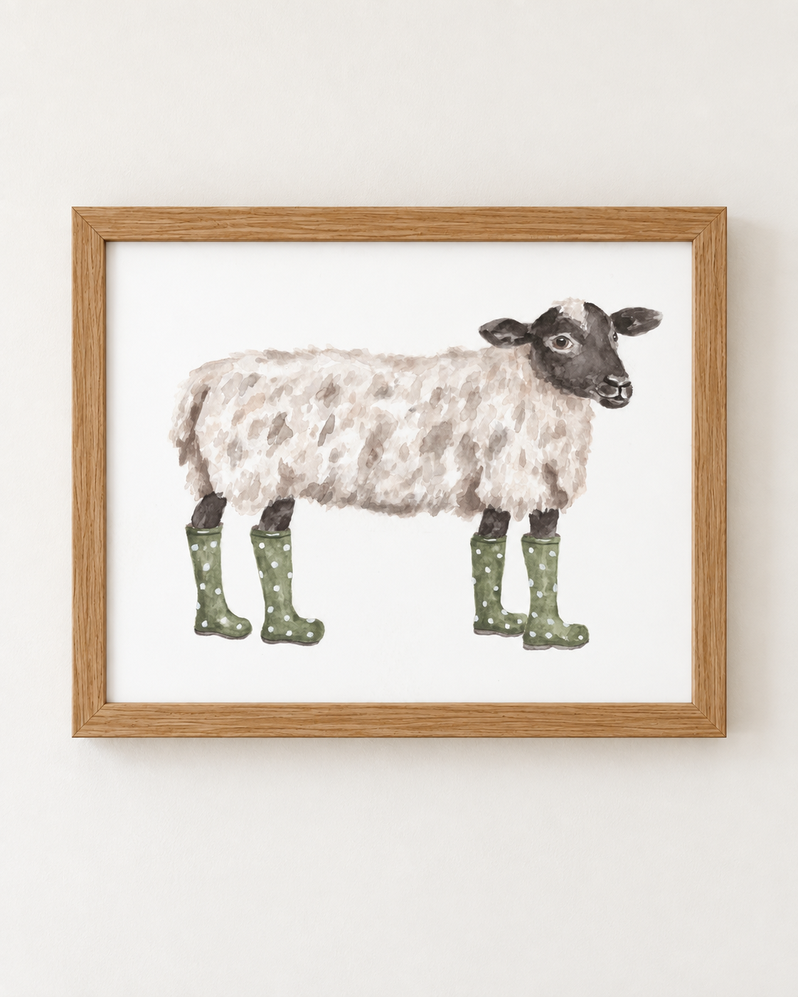 Sheep in Green Wellies
